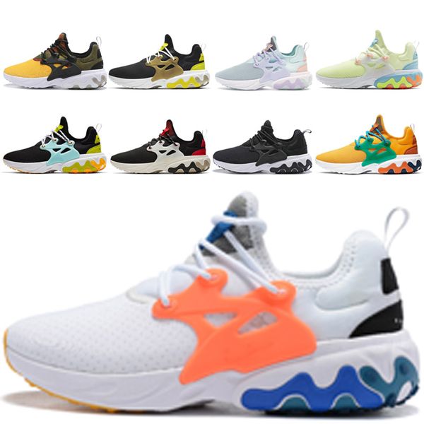 

men women running shoes presto react breezy thursday brutal honey dharma teal fint triple black yellow black blue sneakers