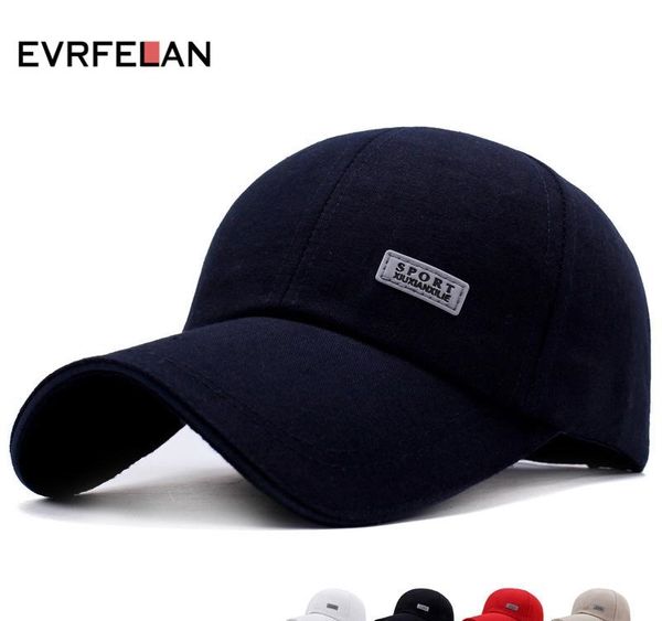 

evrfelan new mens outdoor sport baseball cap women breathable baseball cap bone solid color snapback044, Blue;gray