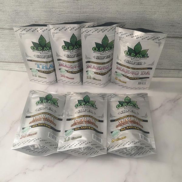 

o.p.m.s. malay maengda smell bags silver bag new flower and herb proof child resealable mylar packaging dry bag proof thai hwjh sgrpo