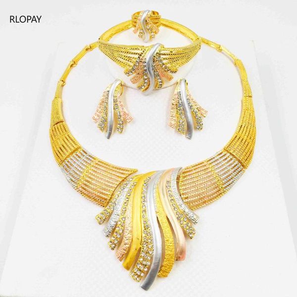

24k gold luxury женщин комплект ювелирных изделий африканский стиль браслет серьги кольца партии ювелирных изделий способа наборы cheer набо, Silver