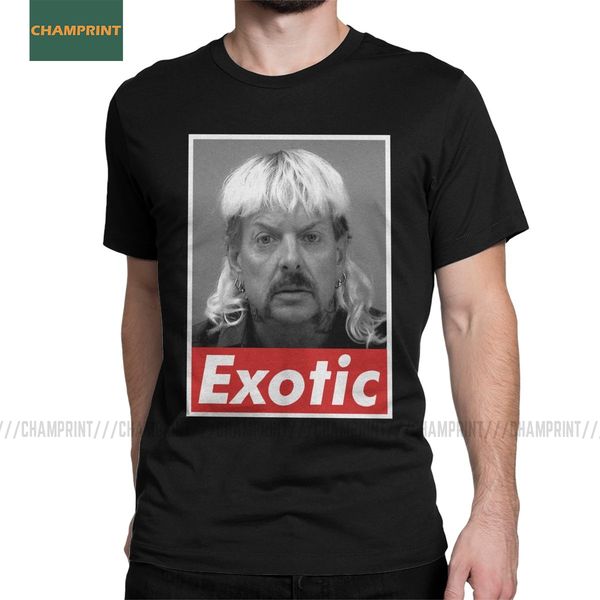 

джо exotic tiger king t-shirt для мужчин выборы президента америки большие кошки мемы хлопок тис с коротким рукавом футболки 6xl tops