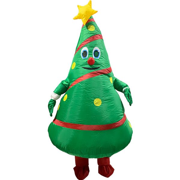 

cosplay christmas tree shaped party cartoon polyester inflatable clothes
