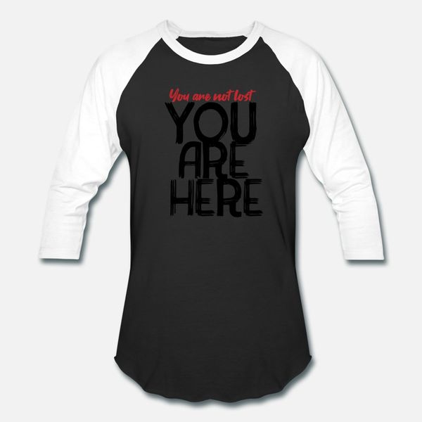 

you are here t shirt men loose short sleeve s-xxxl male loose new style summer style leisure shirt