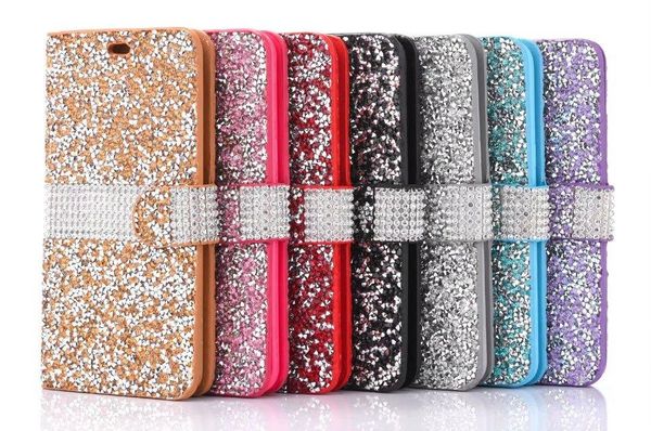 

cgjxsfor iphone 8 x wallet diamond case iphone 6 7 plus case bling bling case crystal pu leather card slot opp bag