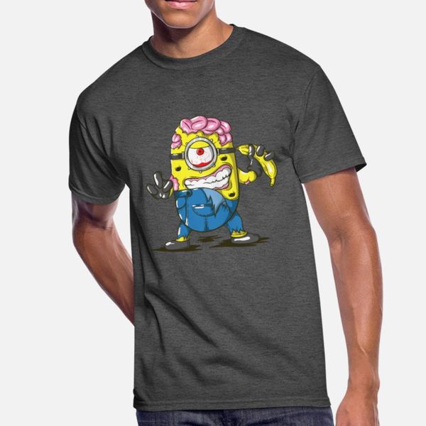 

zombie minion t shirt men knitted cotton size s-3xl formal anti-wrinkle comical spring autumn unique shirt