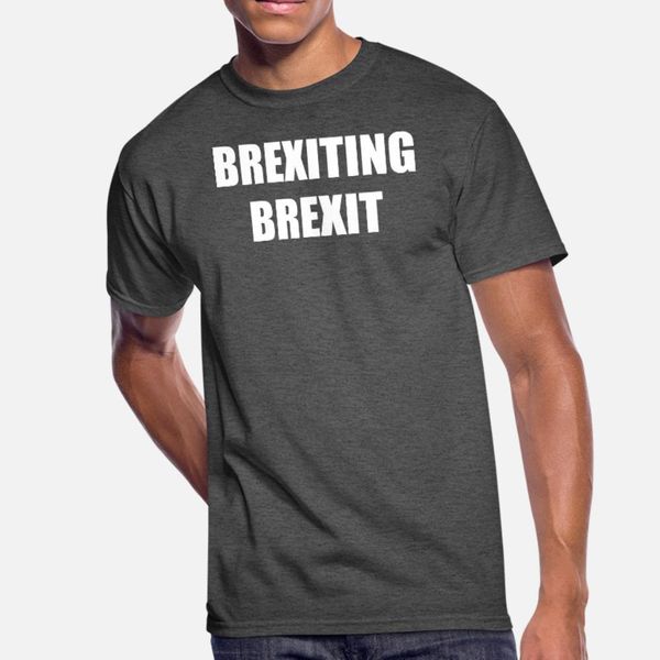 

brexiting brexit майка мужчин designs с коротким рукавом экипаж шеи мужчины fit смешные лето картинки рубашку