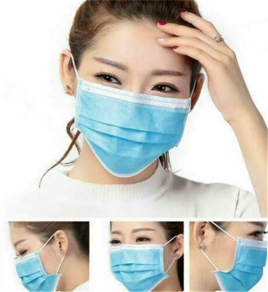 

модные мужские и одноразовые маски для женщин 3 слоя маски серьги dust 3 слоя маски мягкий дышащий защитный dust