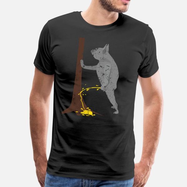 

funny pissing peeing dog dogs labrador bulldog t shirt men customize cotton round neck family graphic humor spring original shirt