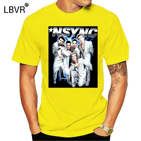 

nsync mens tearin up my heart t-shirt black