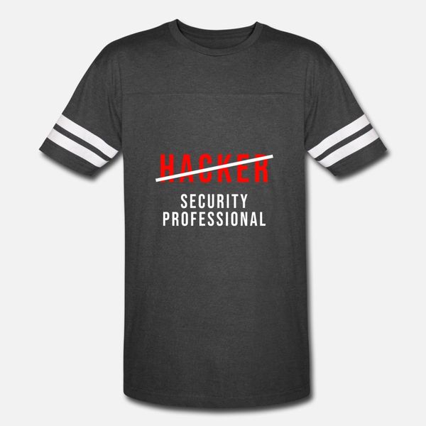 

hacker security professional t shirt men printed cotton size s-3xl novelty anti-wrinkle basic summer style leisure shirt