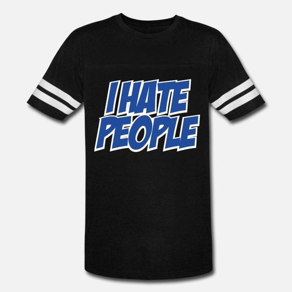 

i hate people t shirt men cute cotton s-3xl outfit cute basic spring autumn kawaii shirt