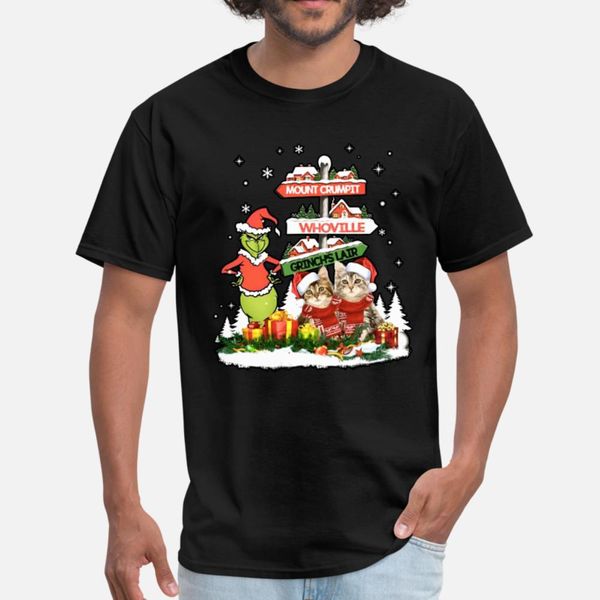 

mount crumpit whoville grinch s lair cat t shirt men designs 100% cotton crew neck formal cute new fashion spring autumn letter shirt