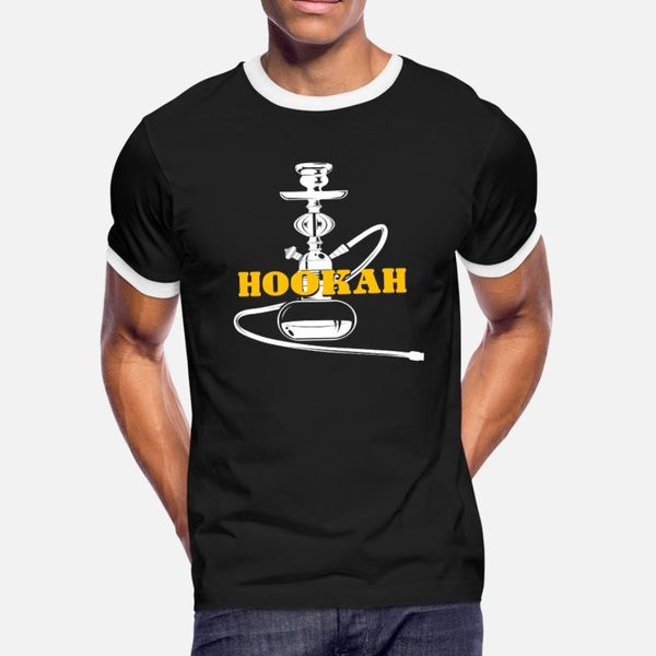 

hookah t shirt men personalized cotton euro size s-3xl clothing cute humor spring autumn leisure shirt