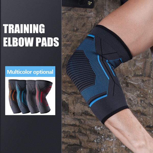 

elbow & knee pads 1pcs basketball support elastic gym sport protective pad absorb sweat arm sleeve brace unisex, Black;gray