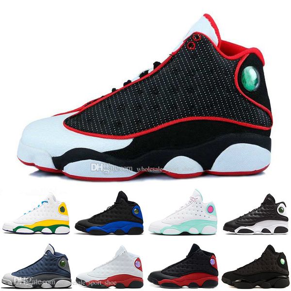 

2020 new 13 13s flints bred cny men basketball shoes hyper royal melo class of 2002 lucky green black cat mens sports designer sneakers