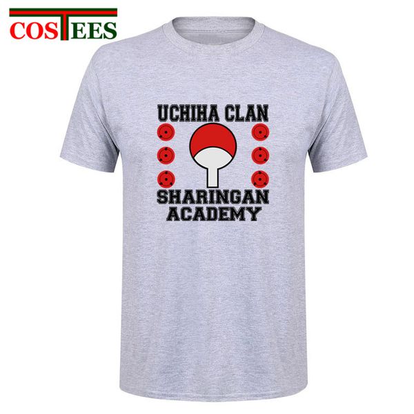 

naruto uchiha clan sharingan academy men's t-shirts homme tee shirt summer short men t shirts male tshirts camiseta tshirt homme