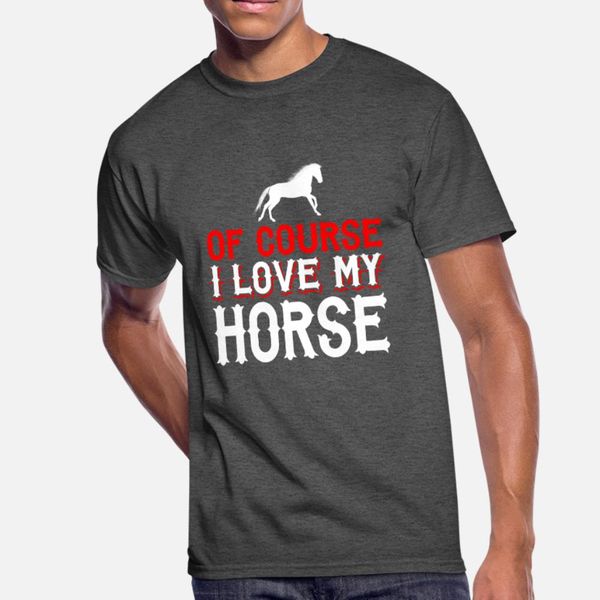 

horse gift animals t shirt men designer cotton s-3xl costume interesting building summer style family shirt