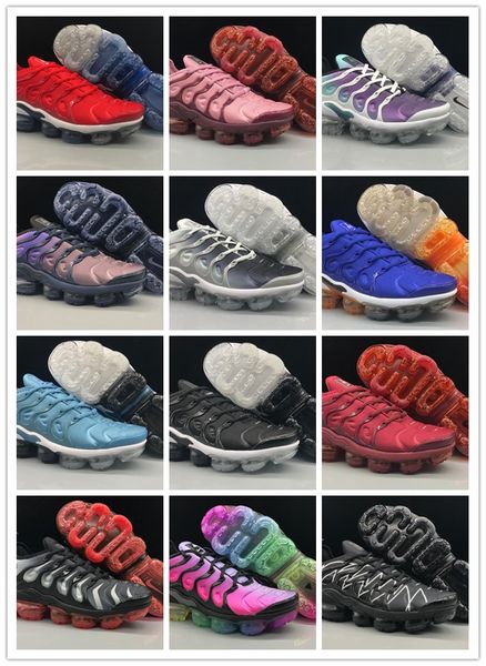 

2019 tn plus running shoes for men women black speed red white anthracite ultra white black 2019 sneakers 36-45 gr6983