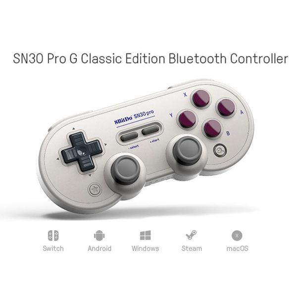 

cgjxs8bitdo sn30 prog wireless bluetooth controller for switch console classic gamepad joystick for switch /android /windows t191227