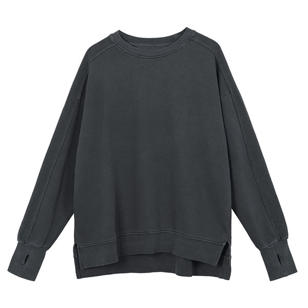 

washed hip hop streetwear hoodie winter pullover men cotton hoodie swatshirt, Black