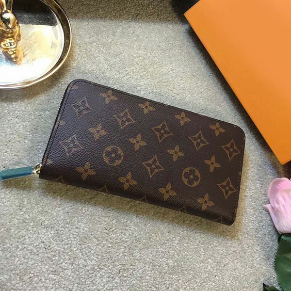 

fashion wallets leather credit card holder classic leather purse folded notes and receipts bag wallet purse brown, Red;black