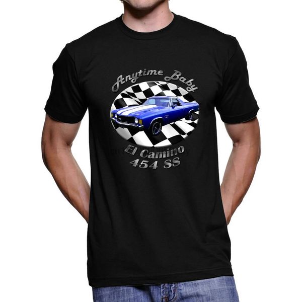 

chevy el camino ss454 anytime baby men dark t shirt