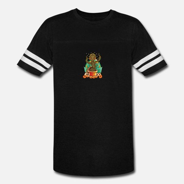 

groovy groot t shirt men designs 100% cotton crew neck original crazy breathable summer letter shirt