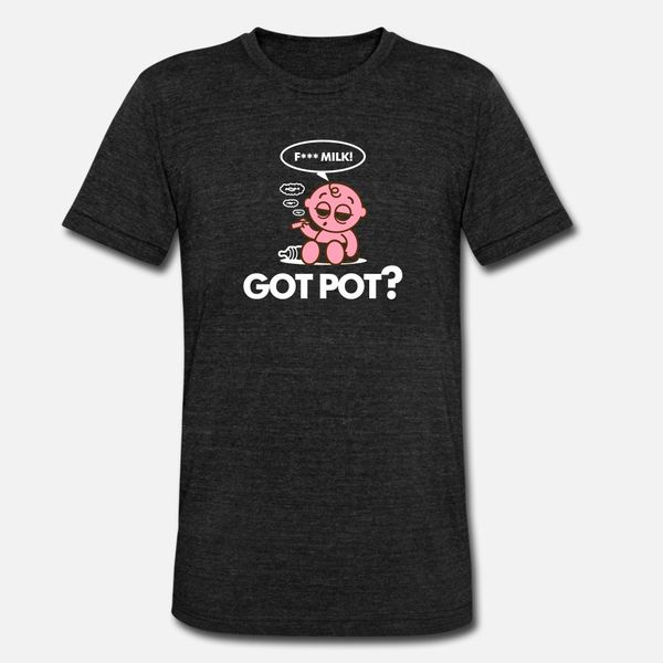 

got tired of milk lets smoke pot t shirt men designs tee shirt round collar vintage cute new fashion spring novelty shirt