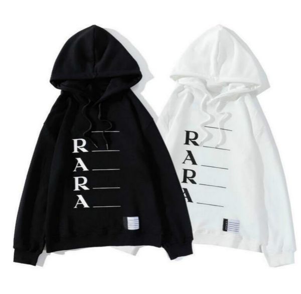 

20fw fashion mens women hoodies sweatshirts with letters spring men hooded sweaters pullover hoodie men women new wholesale, Black