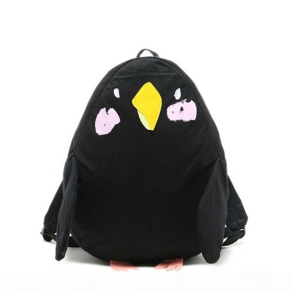 

japanese cute animal backpacks parrot bird shape school bags for teenage girl kawaii mochila feminina large travel rucksack q173