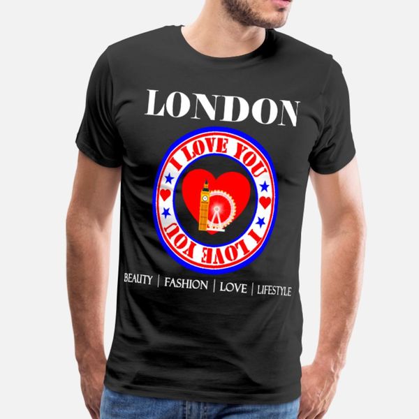 

i love london times maps bus the tower design t shirt men loose tee shirt plus size 3xl formal loose funny spring vintage shirt