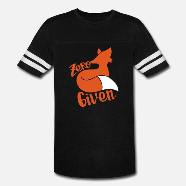 

zero fox given t shirt men character short sleeve s-3xl natural anti-wrinkle new style spring autumn leisure shirt, White;black