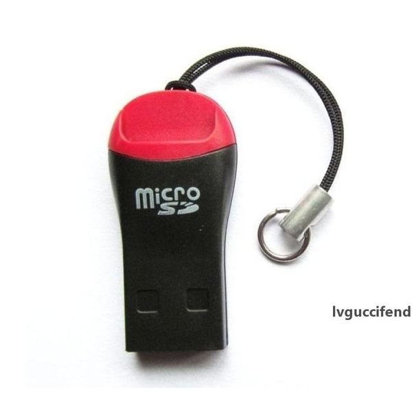 

whistle high speed mini usb 2.0 t-flash memory card reader tf card reader micro sd cardreader 1k