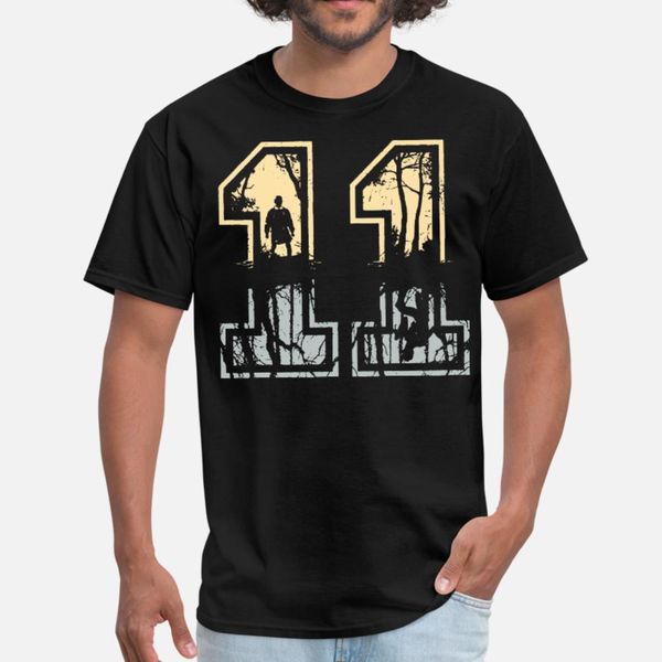 

странное число 11 т рубашки мужчин напечатаны короткий рукав круглый шеи gents графический смешной лета тонкая рубашка