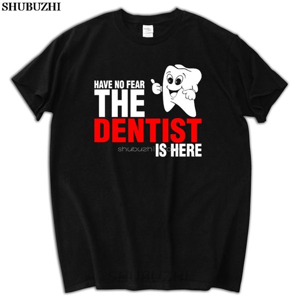 

have no fear стоматолог is here футболочка men человек geek с коротким рукавом день благодарения пользовательских 5xl команда футболка sbz52