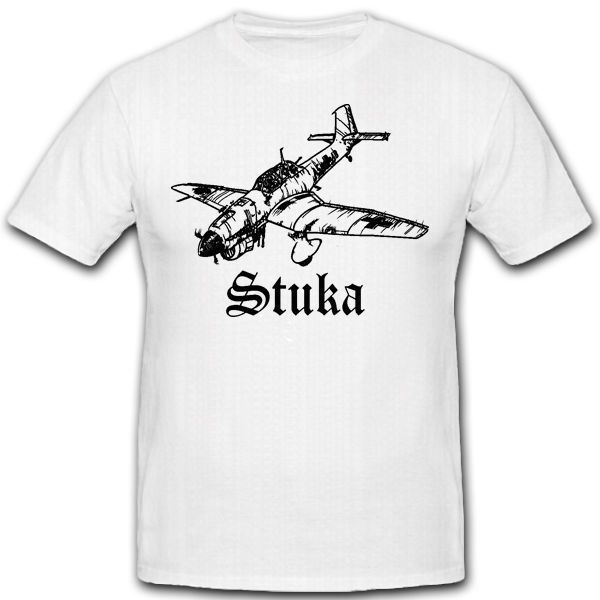 

2019 men cool tee shirt stuka ju 87 sturzkampfbomber luftwaffe ostfront wh flugzeug-t shirt summer t-shirt
