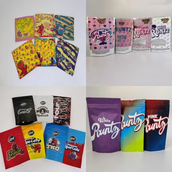 

gasco mylar bag retail package 7 options zipper bag 3.5g 1/8oz gasco mylar bag retail package 7 options