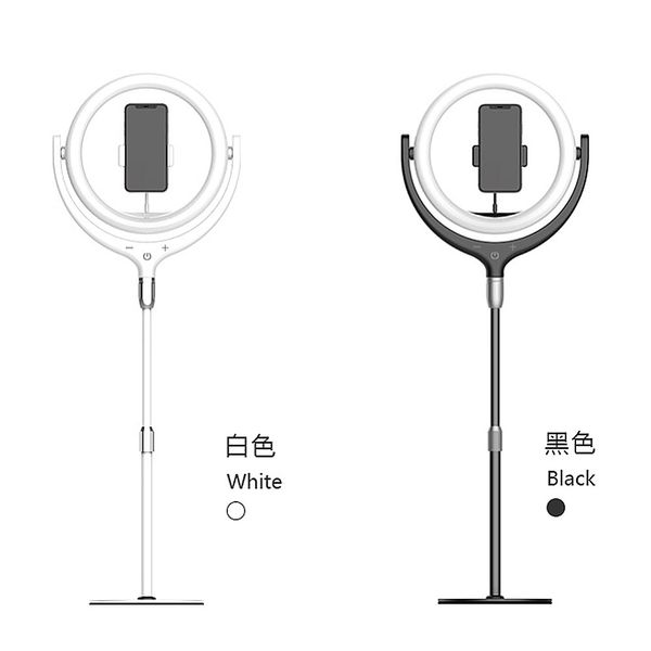 

led selfie ring light live broadcast fill light ring vibrato phone holder ring light with tripod ringlight selfie