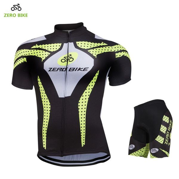

zero bike summer quick dry men's cycling jerseys mountain bike bicycle short sleeve shorts clothing m-xxl, Black;blue
