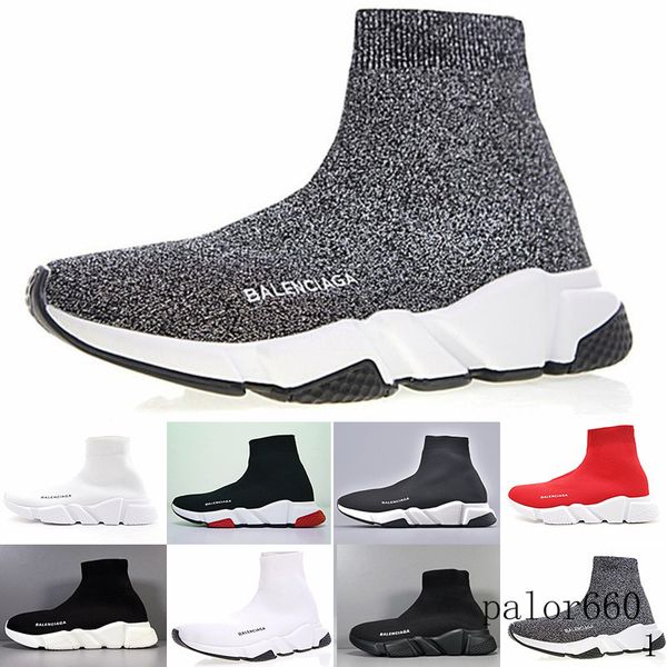 

designer sneakers speed trainer black red gypsophila triple black fashion flat sock boots casual shoes speed trainer runner with box z5ccr