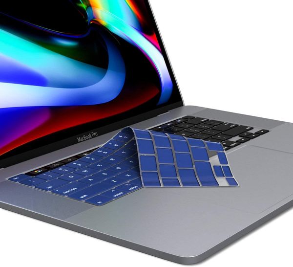 Cover per tastiera in silicone impermeabile antipolvere per 2020 MacBook Pro 13 pollici A2289 A2251 2020 2019 Nuovo MacBook Pro 16 pollici A2141