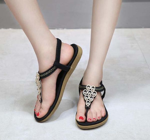 

женская мода сандалии лето квартиры сексуальные реальные кожаные платформы rsandals квартиры обувь сандал тапочки женская пляжная обувь shoe, Black