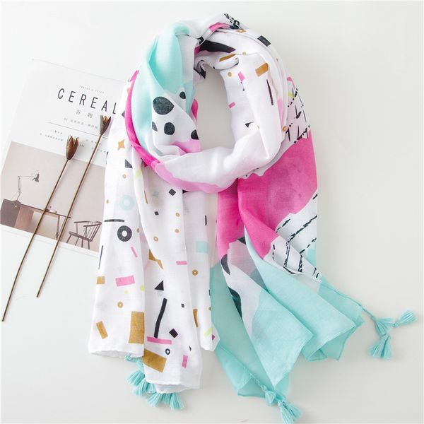 

2020 women's spring summer new style sun-resistant silk scarves shawl versatile fashion, Blue;gray