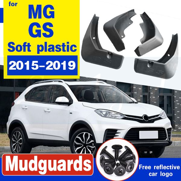 

4 pcs front rear car mudflaps for mg gs mggs 2015 2016 2017 2018 2019 fender mud guard flaps splash flap mudguards accessories