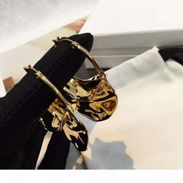 

trendy women jewelry for women yellow gold plated earrings for girls women for party wedding nice gift, Golden;silver