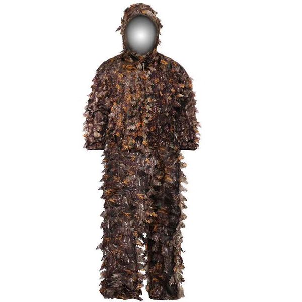 

tprpst invisibility camouflage suit clothes ghillie suit sniper 3d leaf hunting clothing men woman, Camo