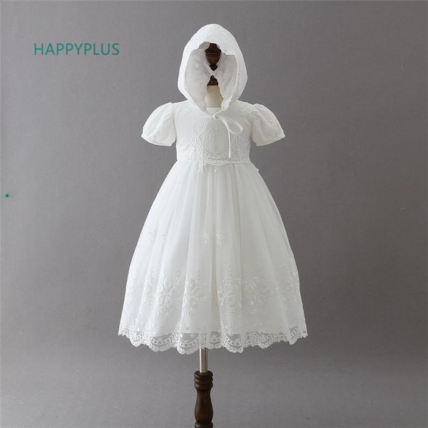 

happyplus baby girl lace крестины платье ребенка maxi младенец детское платье крещение 3 6 12 18 24 месяцев формальное свадебные наряды mx20, Red;yellow