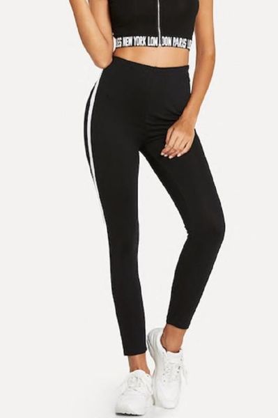 

female black yoga pants,tight sports pants,snapback sports pants,high waist pants,max 3xl, White;red