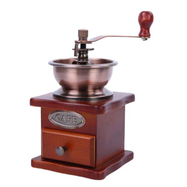 

manual coffee bean grinder coffee grinder roller with cleaning brush