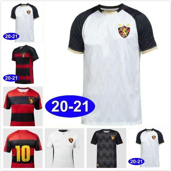 

2020 2021 sport recife 115th birthday home red soccer jerseys brazilian sport club do recife 115 years anniversary football shirts, Black;yellow